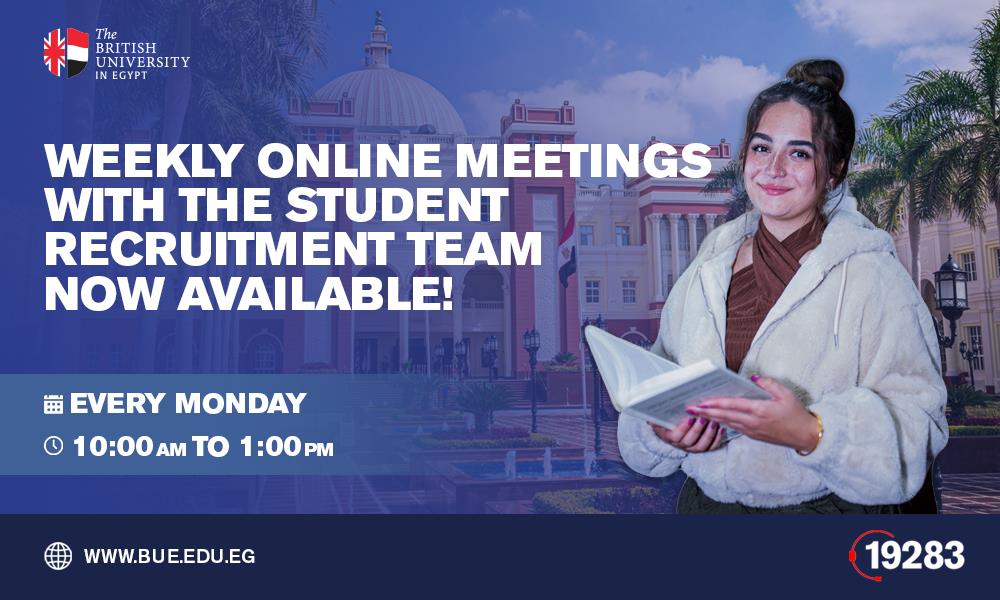 Your Journey to The British University in Egypt Starts Here!